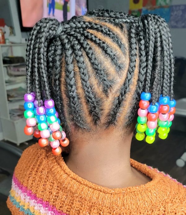 Kid's cornrow