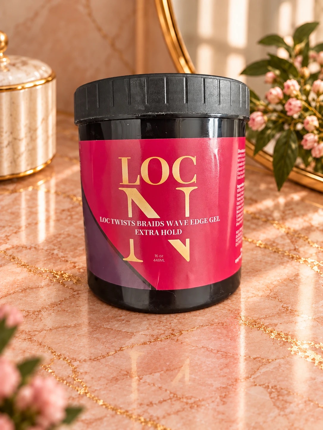 Loc N Edge Gel Extra Hold 16 oz jar