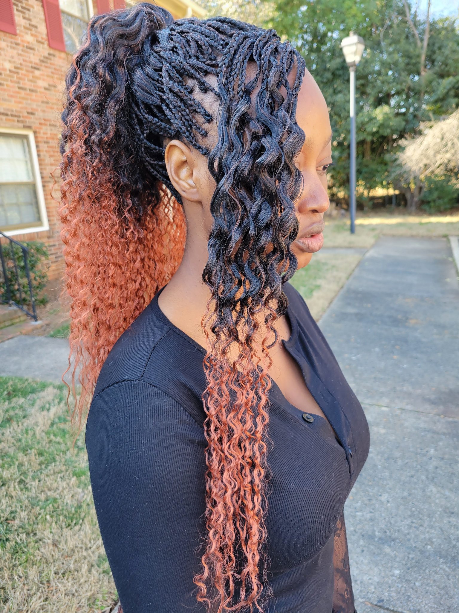 Braided hairstyle by Kristyna