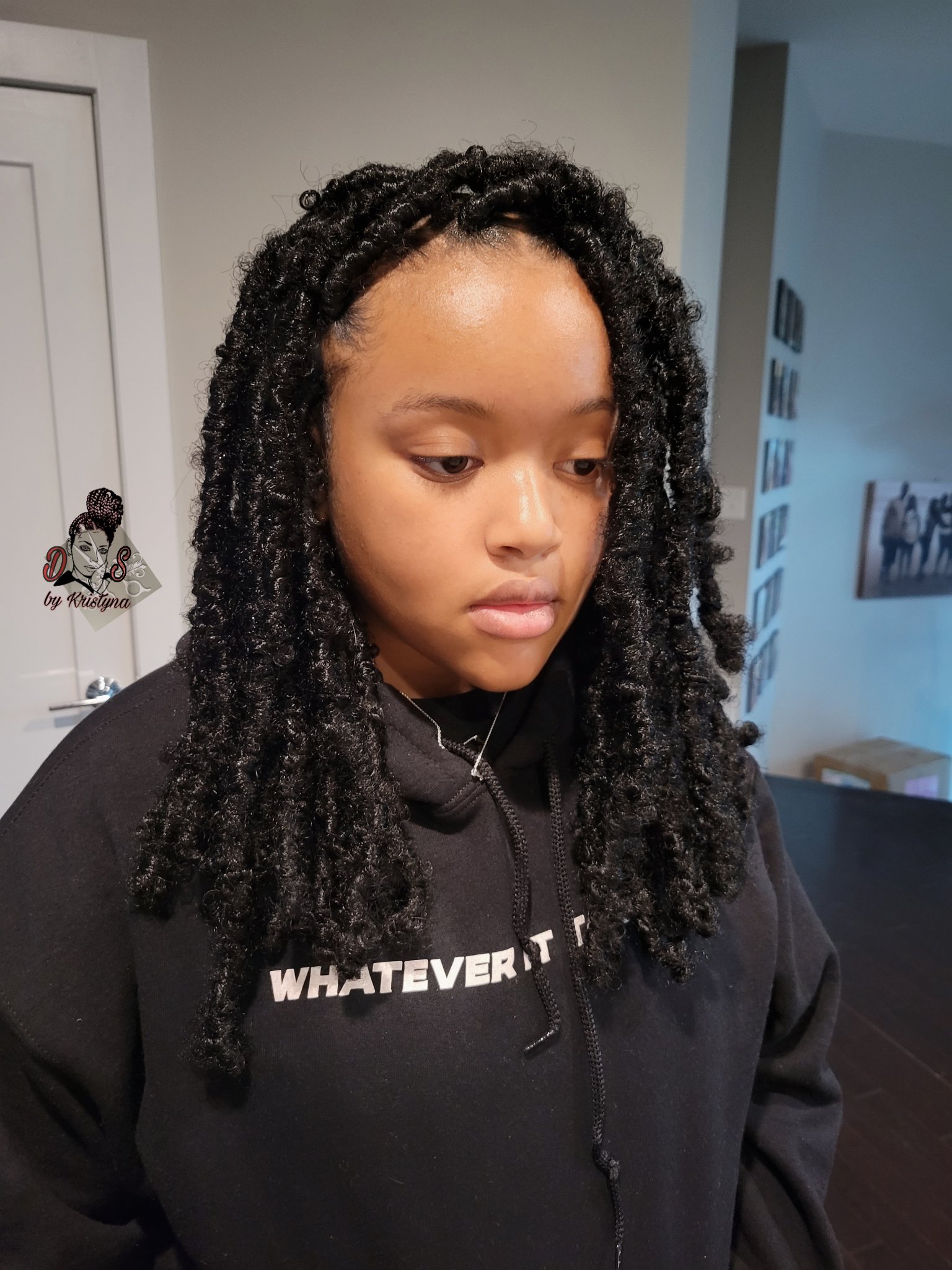 Braided hairstyle by Kristyna