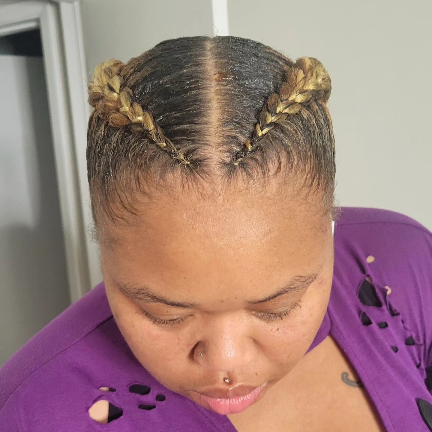 Braided hairstyle by Kristyna