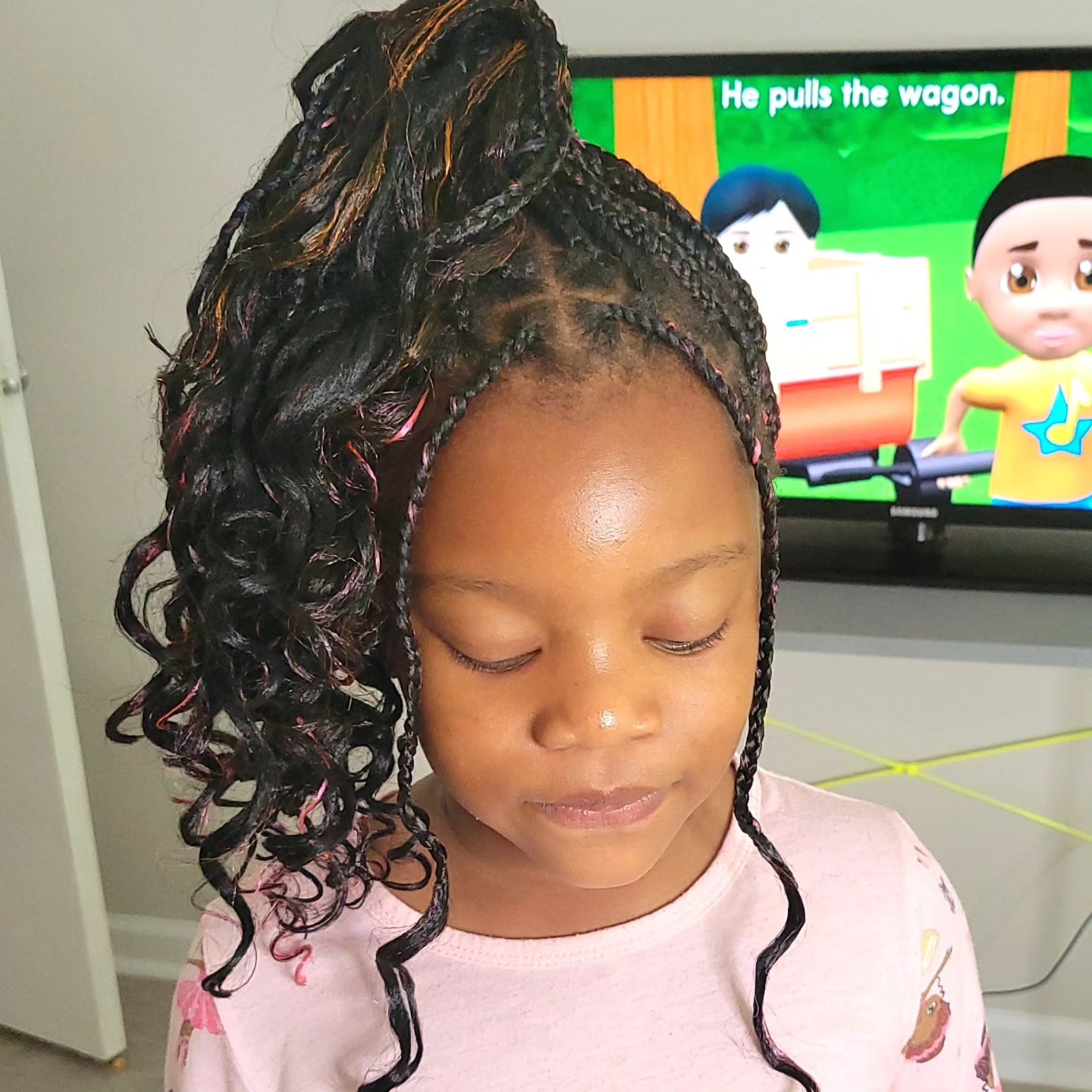 Braided hairstyle by Kristyna