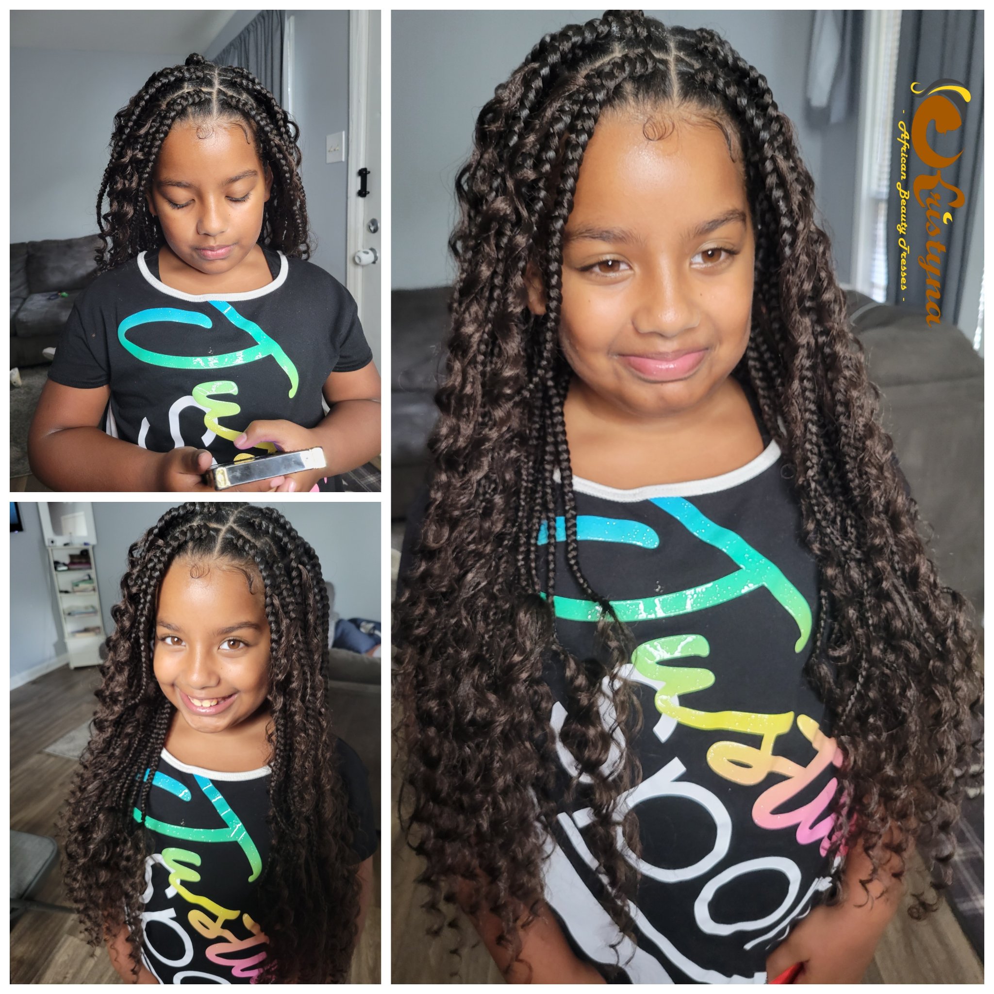 Braided hairstyle by Kristyna