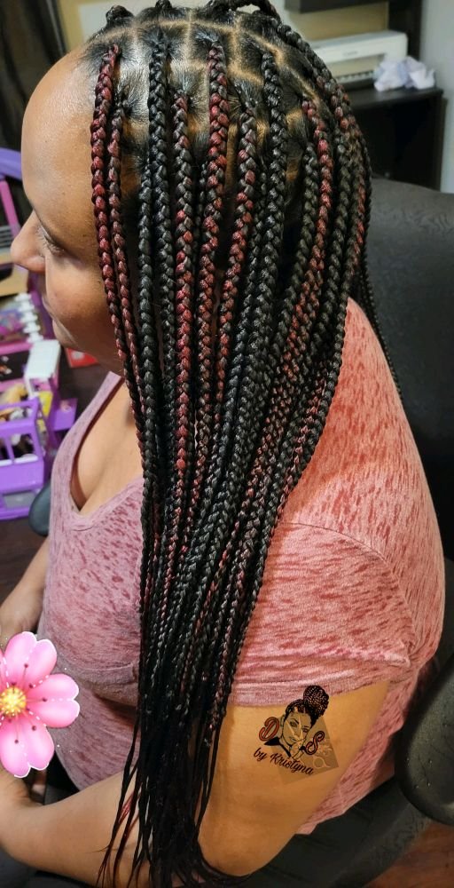 Braided hairstyle by Kristyna