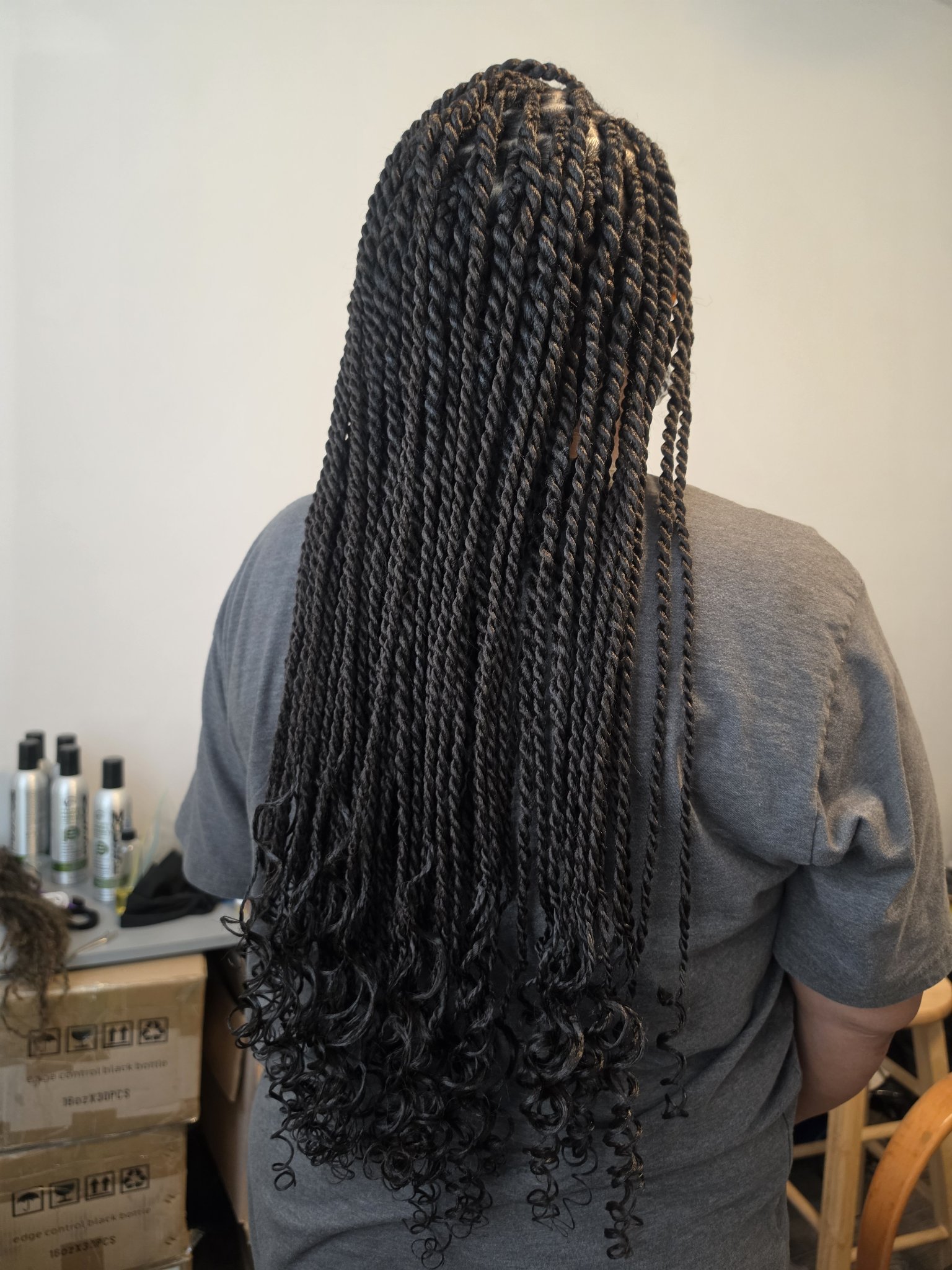 Braided hairstyle by Kristyna