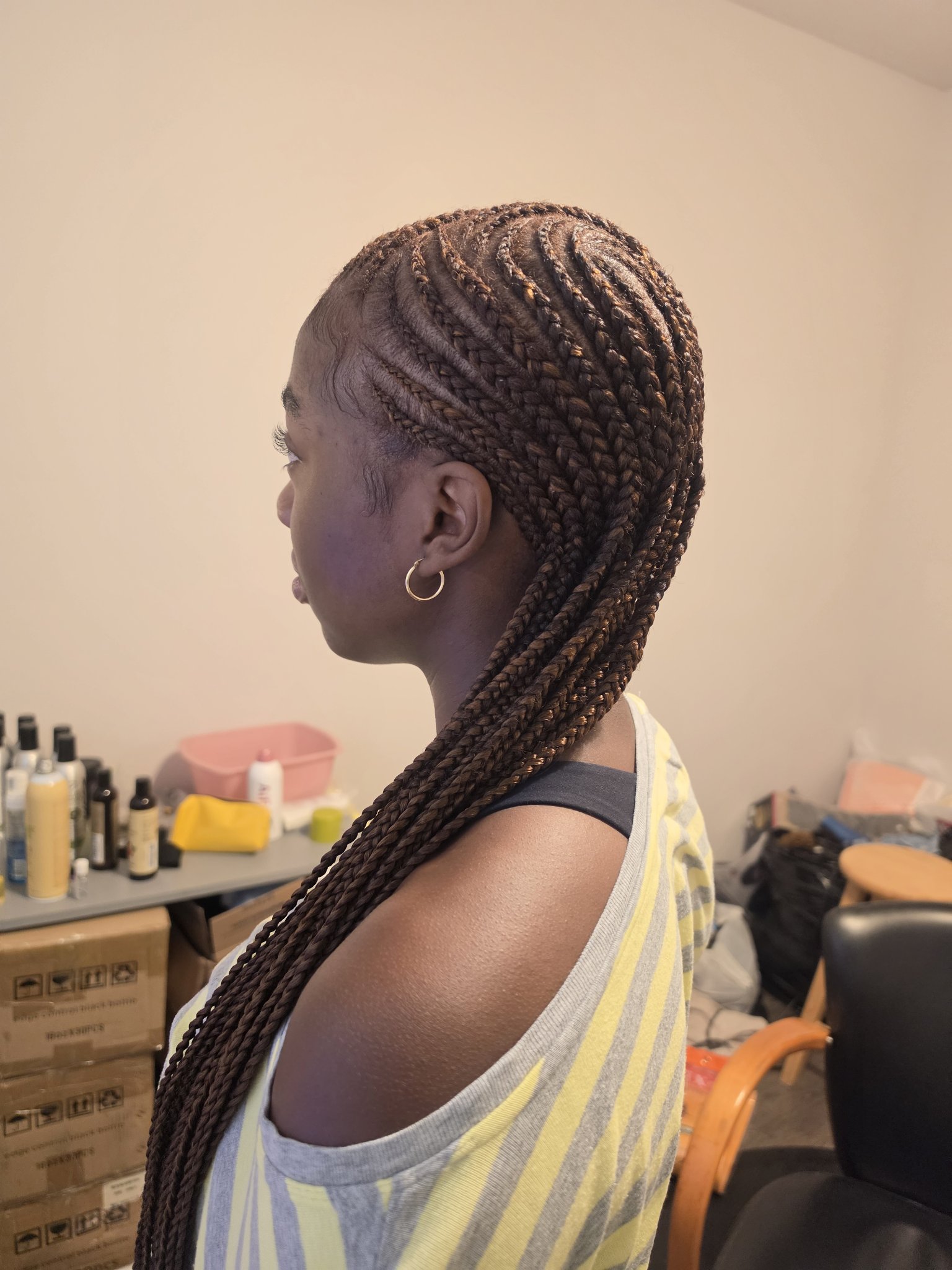 Braided hairstyle by Kristyna