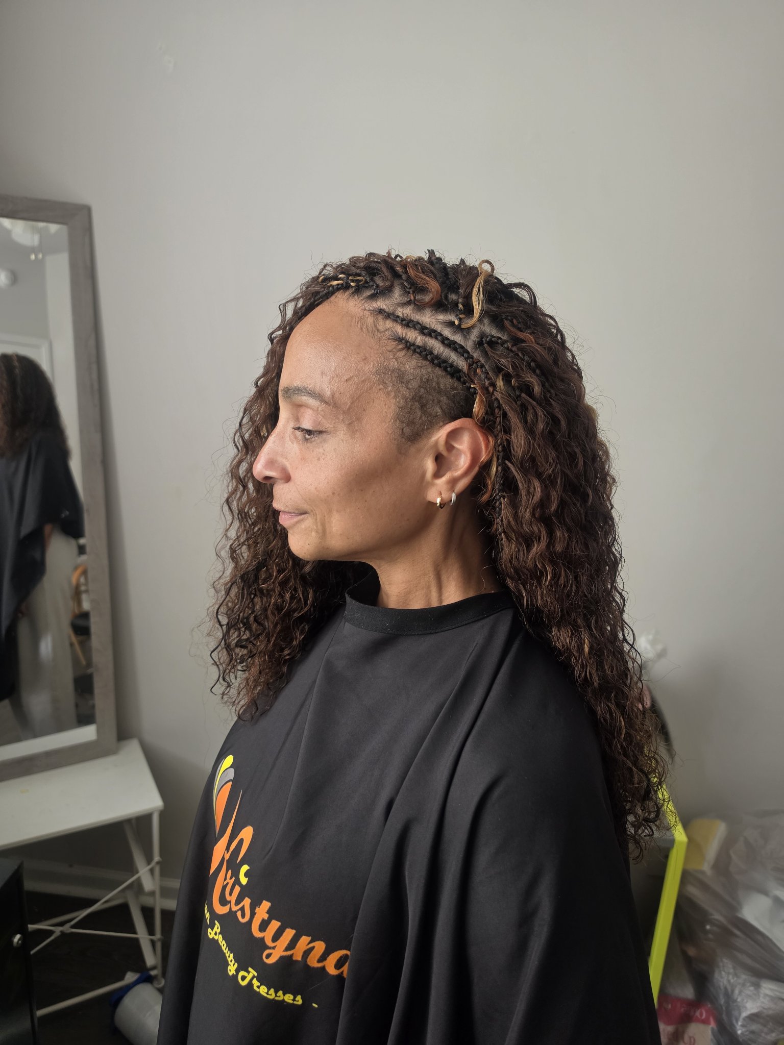 Braided hairstyle by Kristyna