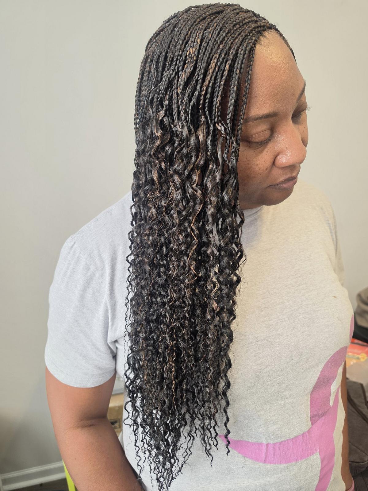 Braided hairstyle by Kristyna