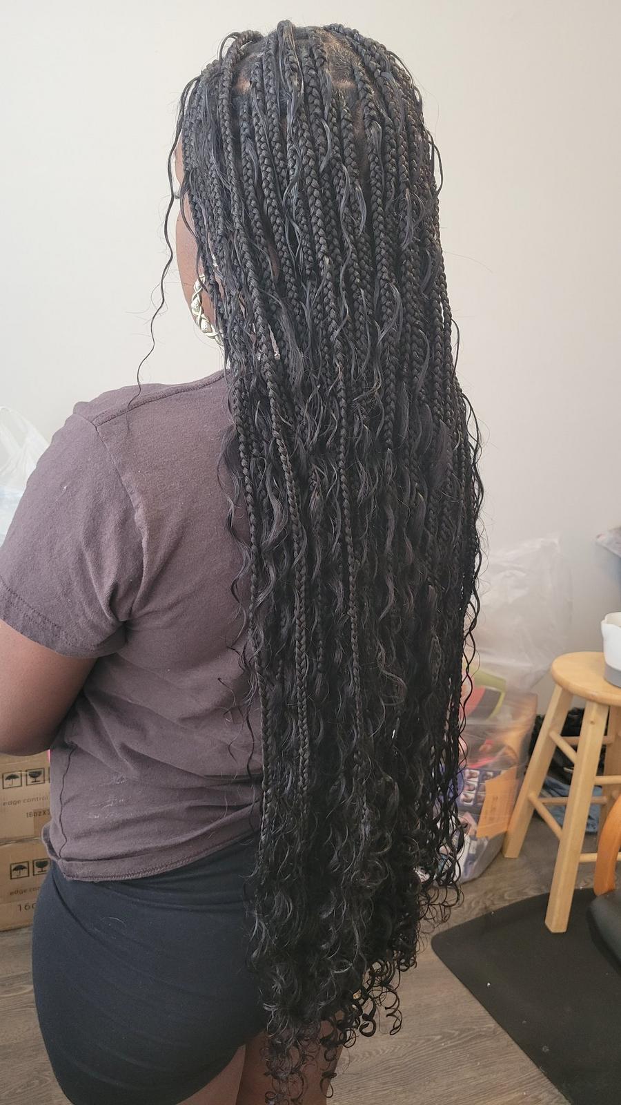 Braided hairstyle by Kristyna