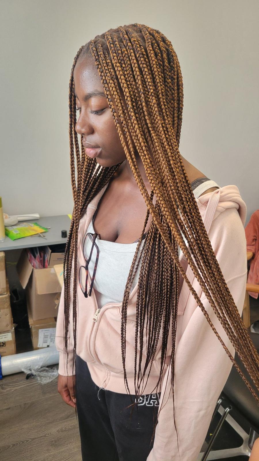 Braided hairstyle by Kristyna